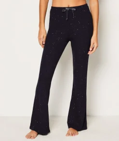 Etam Ribbed Pyjama Bottoms BLEUNUIT Cheap