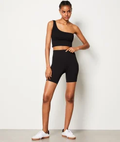 Etam Ribbed sports cyclist BLACK Best Sale