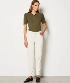 Etam Ribbed Trousers BLANC Flash Sale