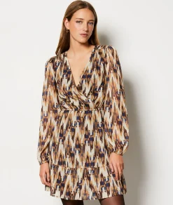 Etam Robe courte à motifs IMPFDTAUPE Store