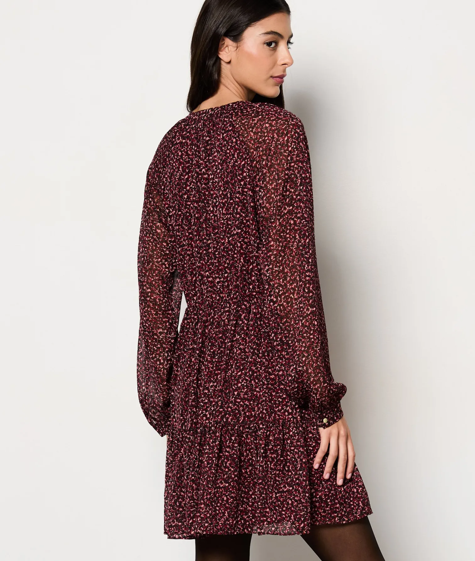 Etam Robe courte fluide à motifs IMPFDBRIQUE Store