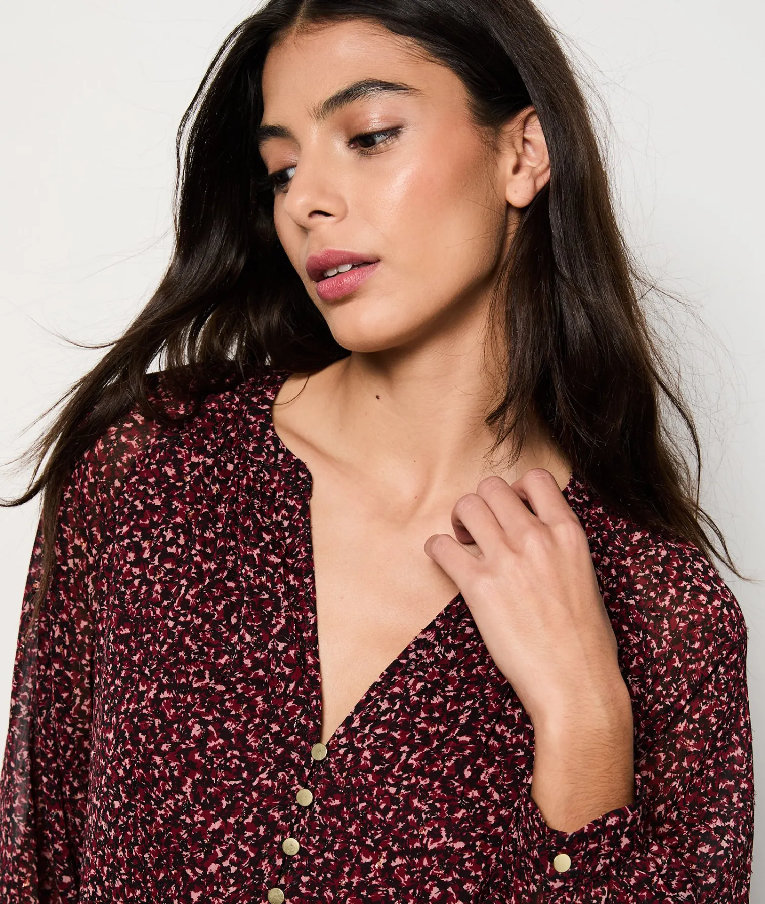 Etam Robe courte fluide à motifs IMPFDBRIQUE Store