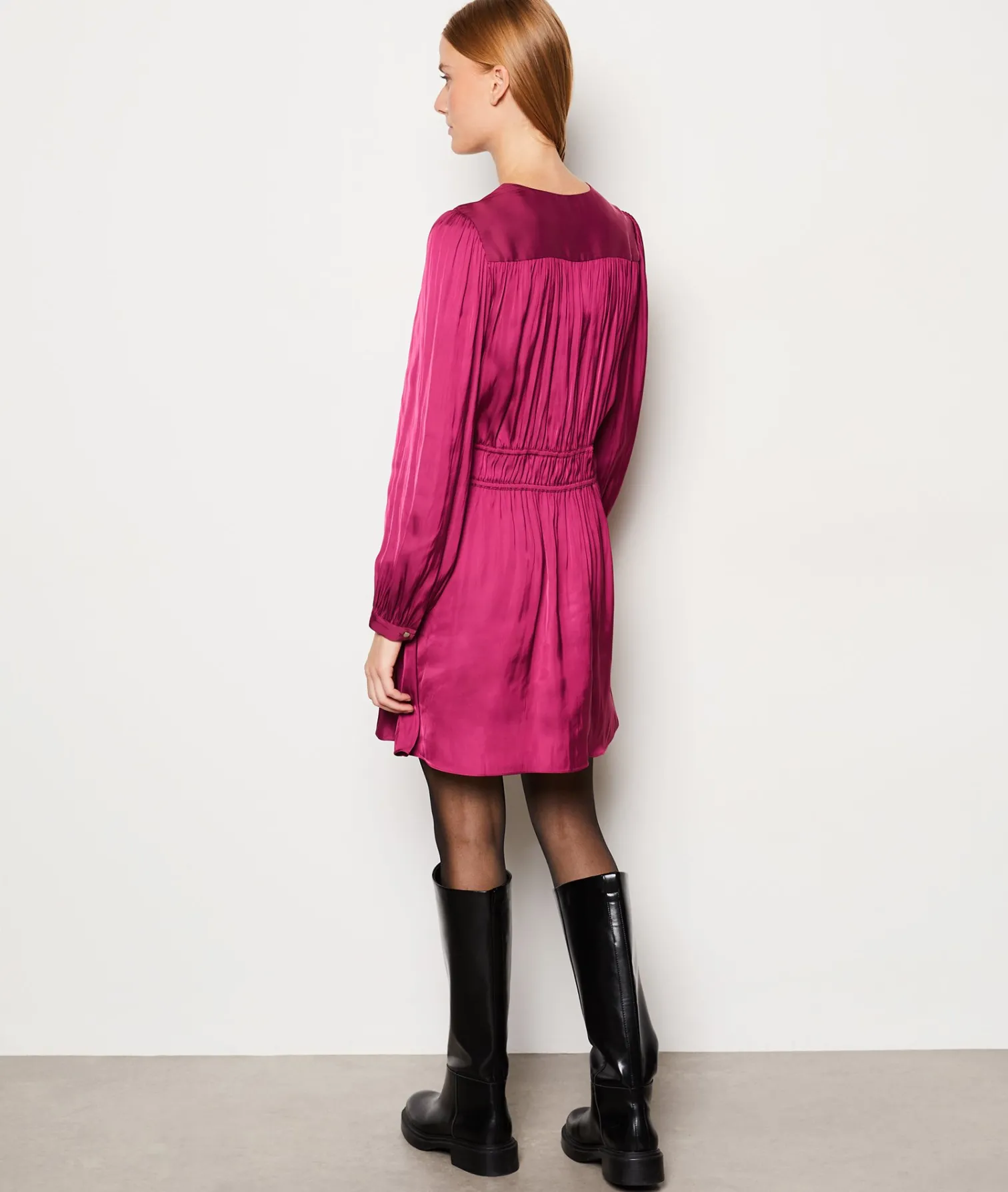 Etam Robe courte satinée PETUNIA Best Sale