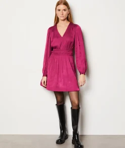 Etam Robe courte satinée PETUNIA Best Sale