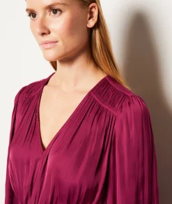 Etam Robe courte satinée PETUNIA Best Sale