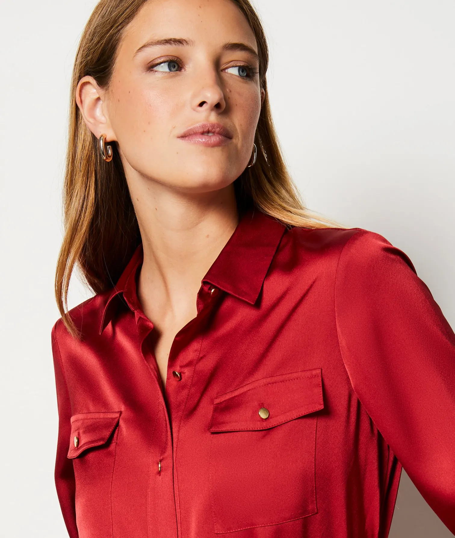 Etam Robe longue ceinturée CARDINAL Clearance