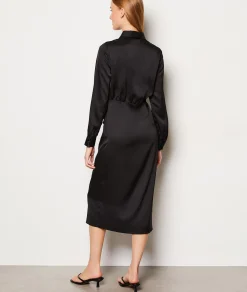 Etam Robe longue fluide NOIR Clearance