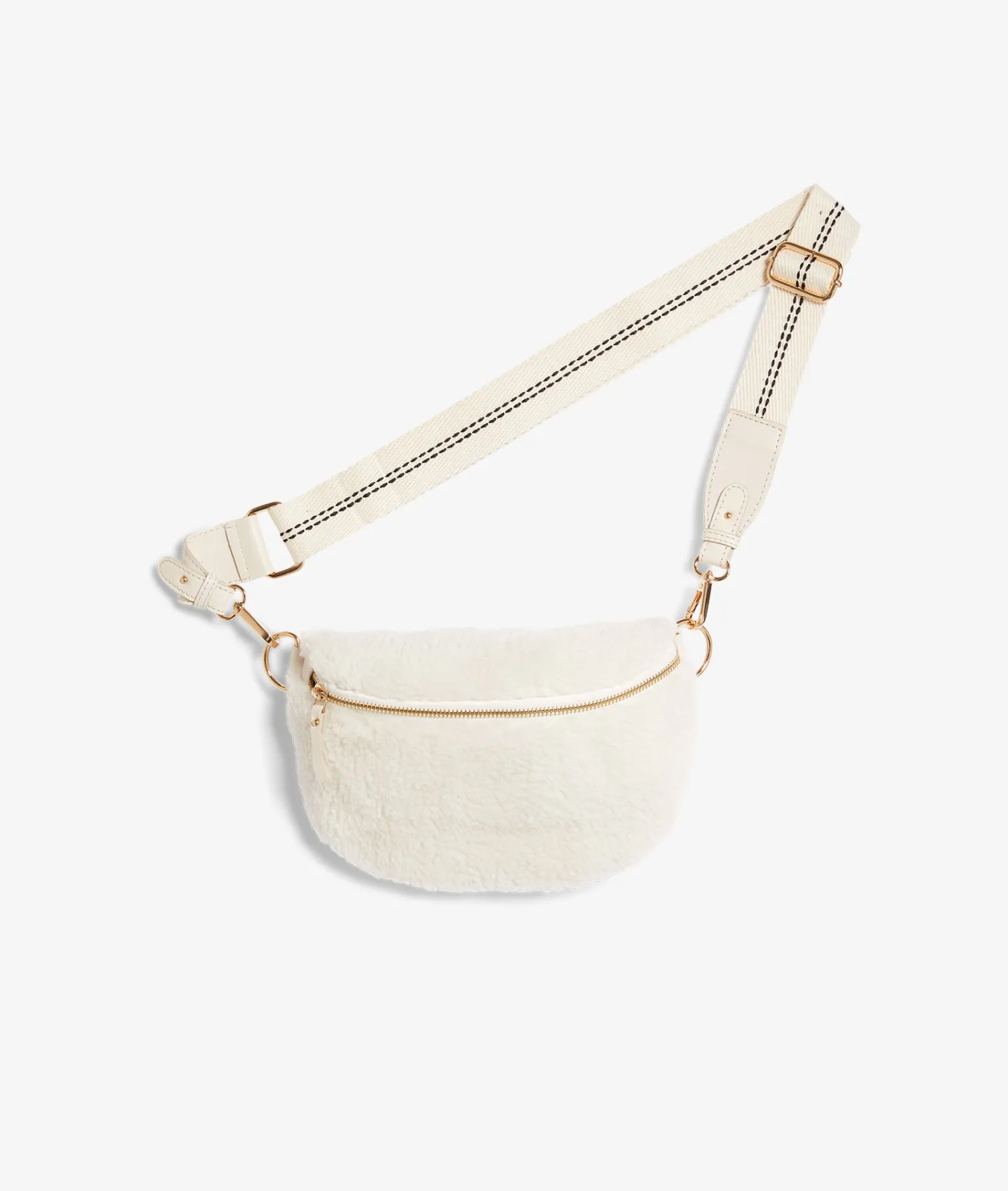 Etam Sac banane effet bouclette ECRU Cheap