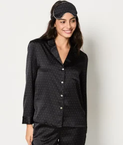 Etam Set cadeau pyjama et masque satiné IMPFDNOIR Sale