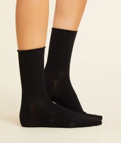 Etam Set of 2 pairs of essential plain socks Black New