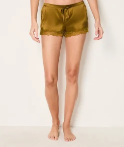 Etam Short de pyjama en soire détails dentelle CUIVRE Online