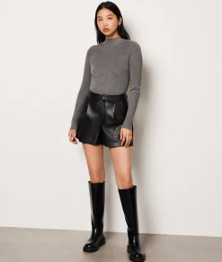 Etam Short effet cuir NOIR Cheap