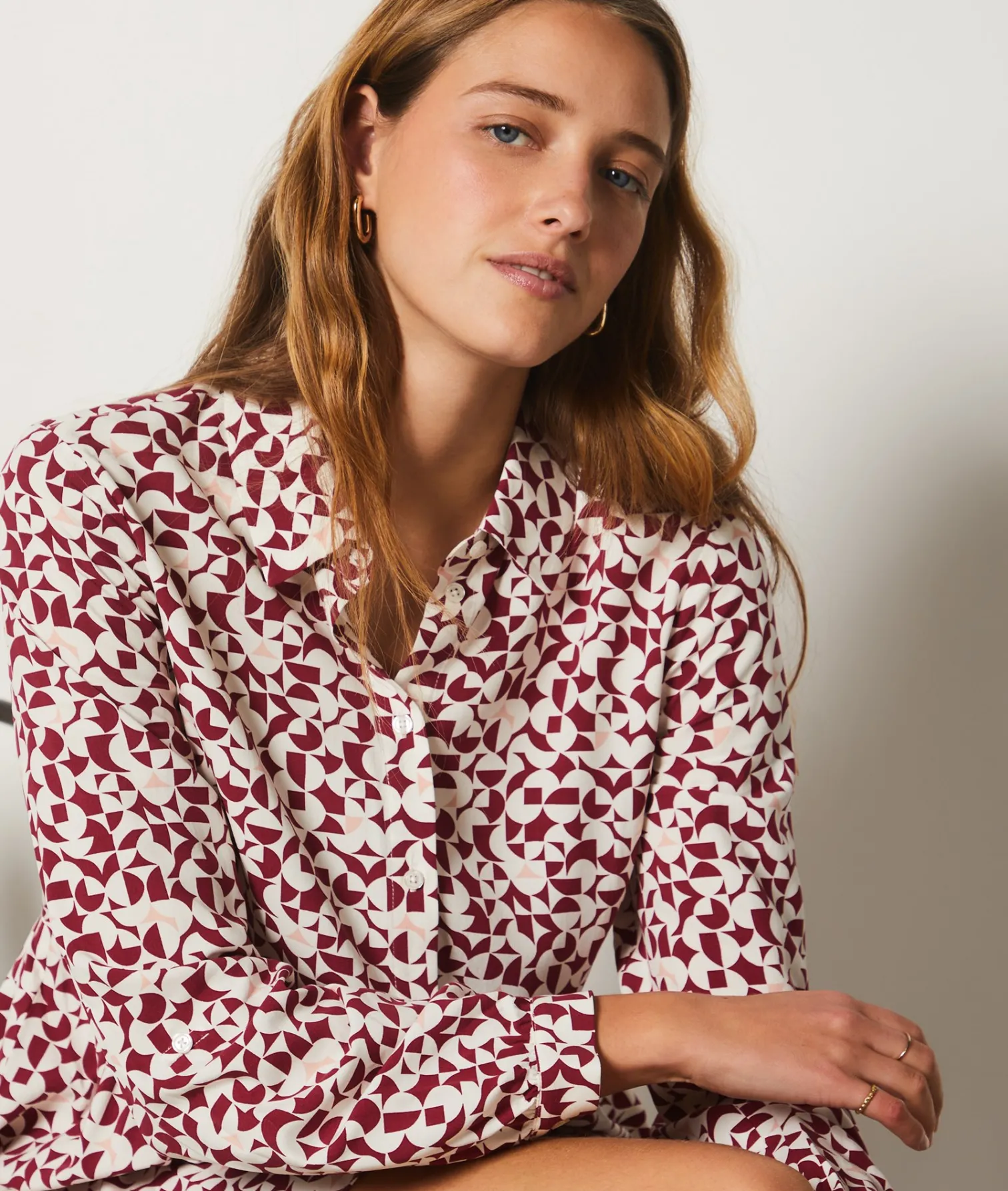 Etam Short patterned dress CoralIMPFD Best Sale