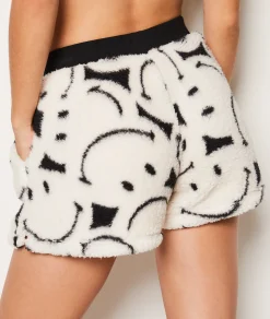 Etam Short polaire Smiley®ORIGINALS NOIR Hot