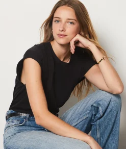 Etam Short Sleeve T-Shirt BLACK Sale