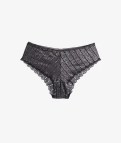 Etam Shorty en dentelle irisé NOIR Best Sale