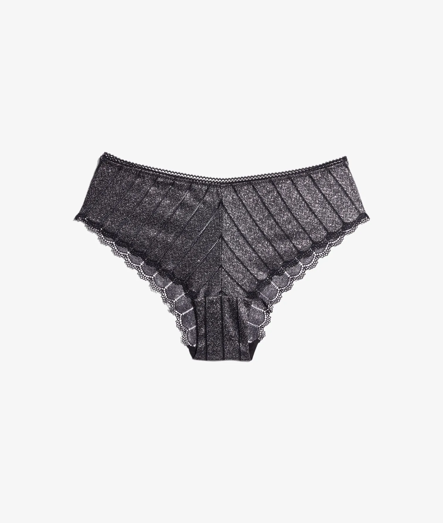 Etam Shorty en dentelle irisé NOIR Best Sale