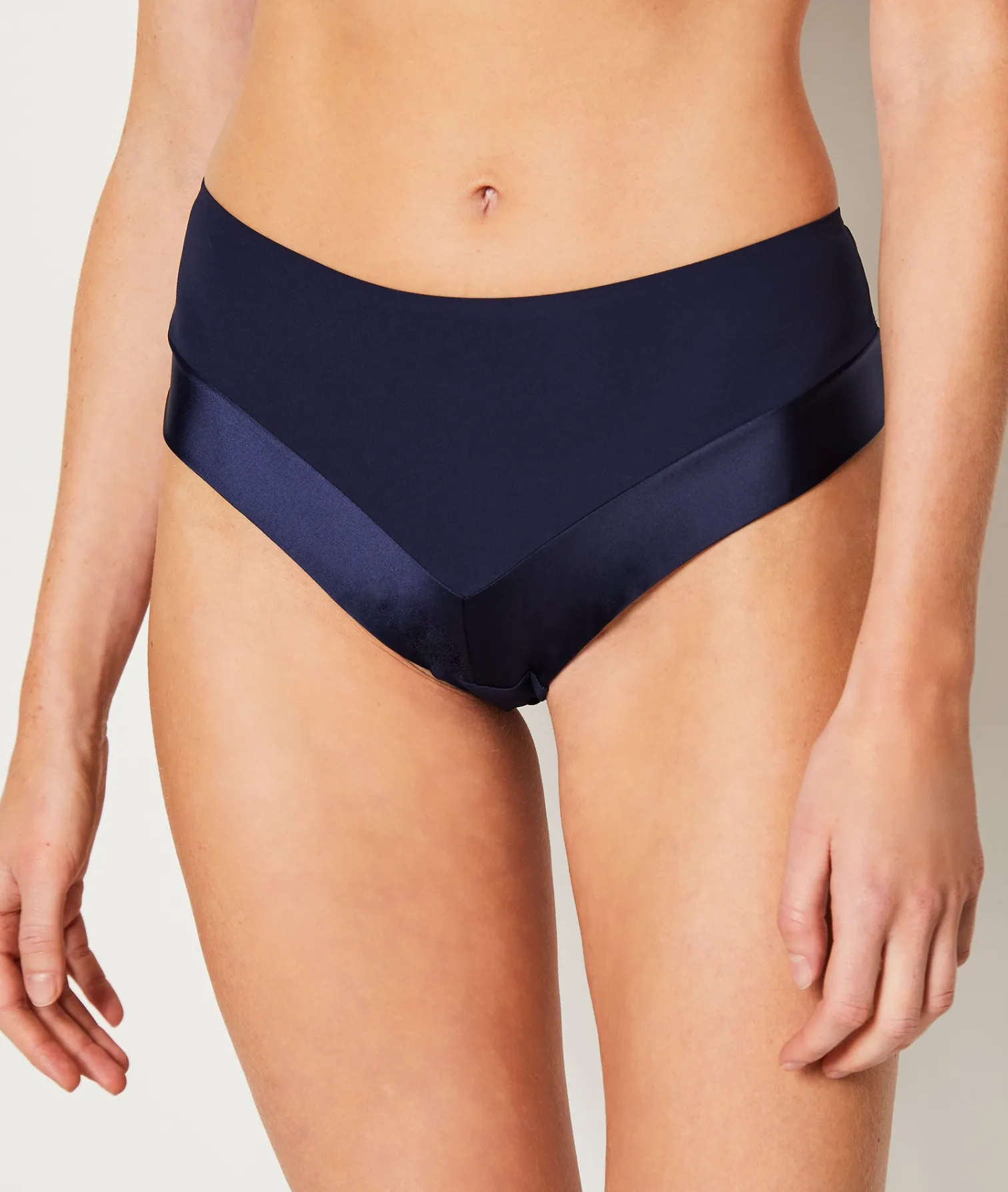 Etam Shorty en microfibre satiné BLEUNUIT Cheap