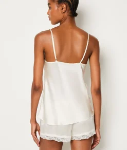 Etam Silk Camisole PEARL Clearance