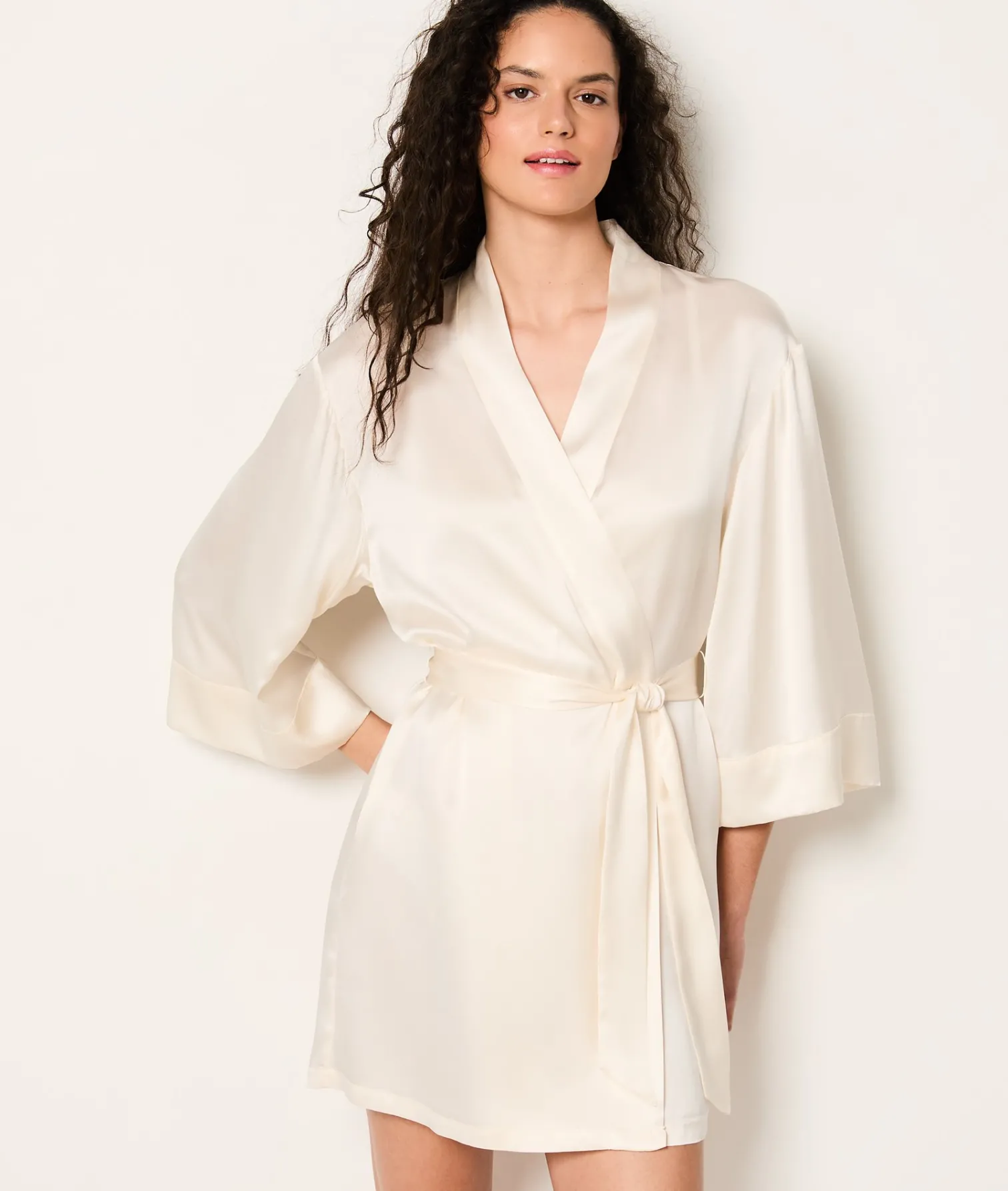 Etam Silk Robe PEARL Store