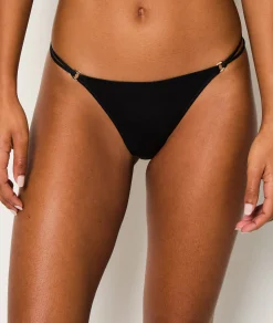 Etam Silk Thong BLACK Hot