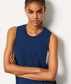 Etam Sleeveless Top BLUE Discount