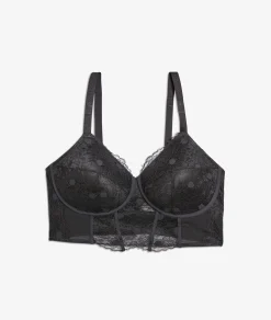 Etam Soutien-gorge bustier post-mastectomie coques fines sans armatures NOIR Flash Sale