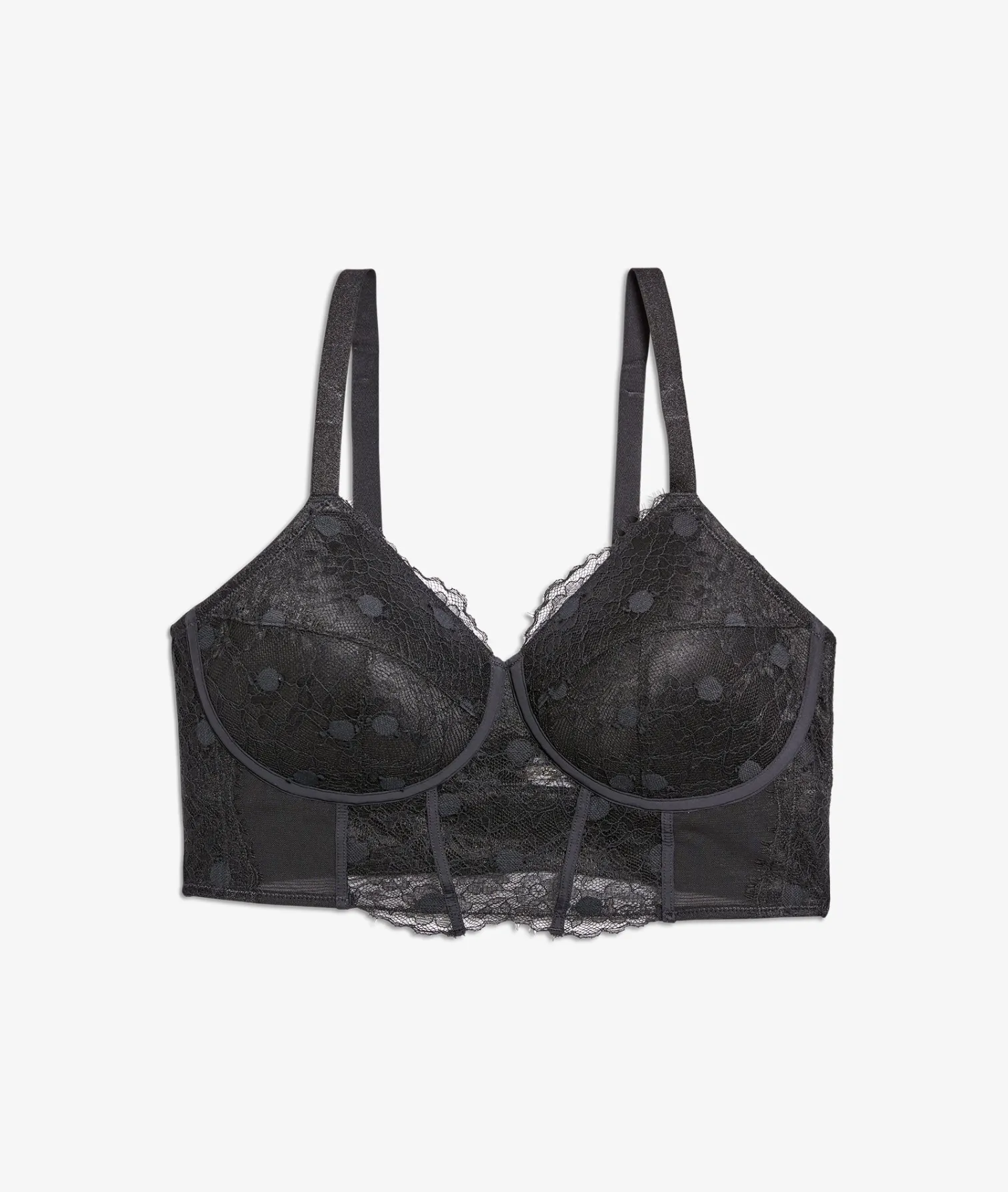 Etam Soutien-gorge bustier post-mastectomie coques fines sans armatures NOIR Flash Sale