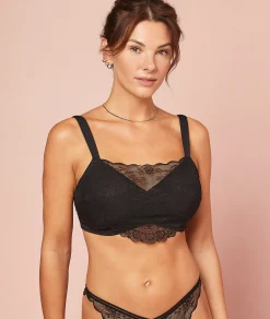 Etam Soutien-gorge post-mastectomie coques fines sans armatures NOIR Store