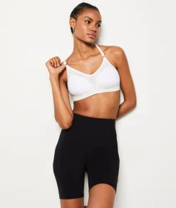 Etam Sports Bra - Light Support WHITE Fashion