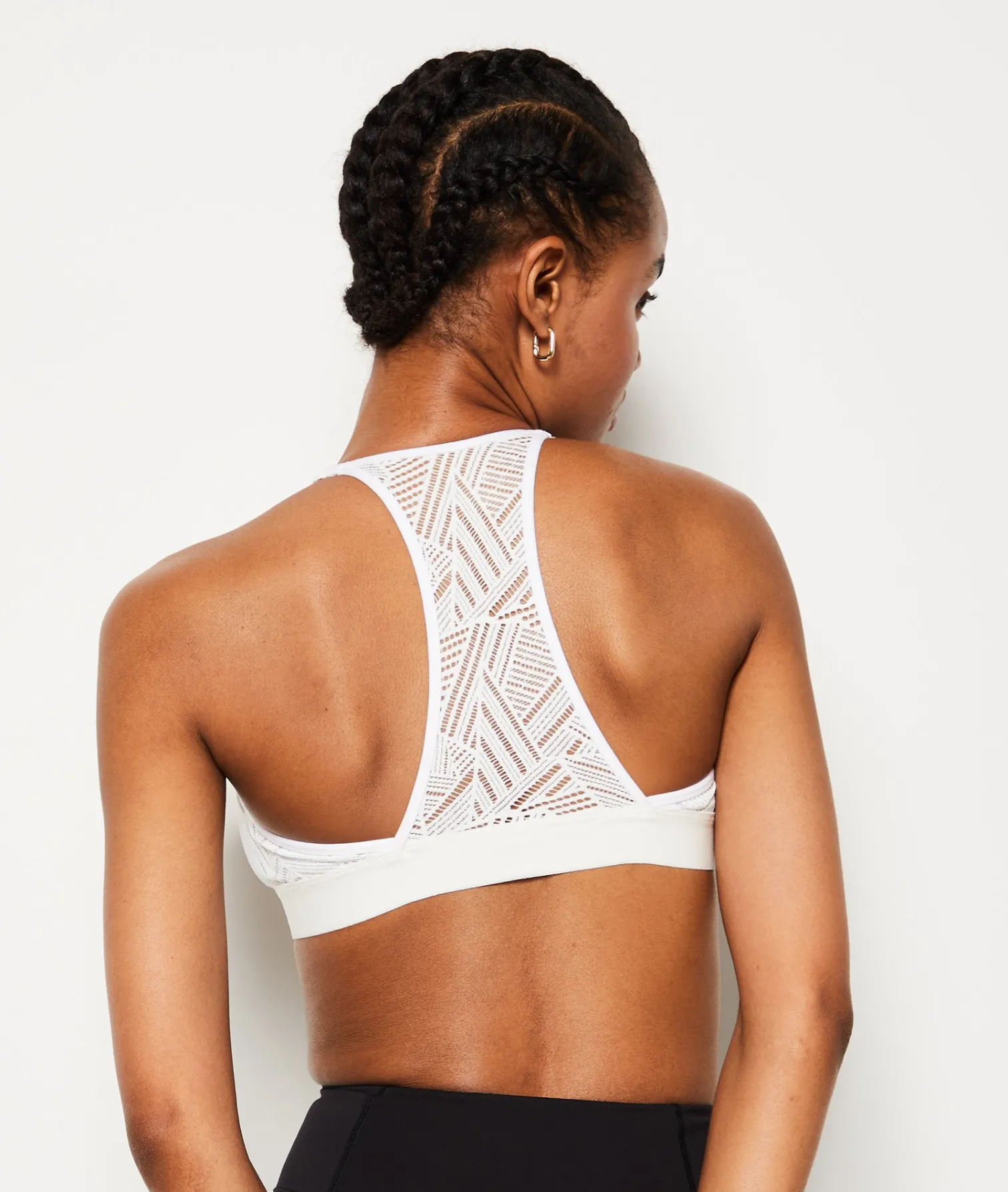 Etam Sports Bra - Light Support WHITE Fashion