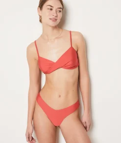 Etam Sports Bra Bikini Top TERRACOTTA Hot