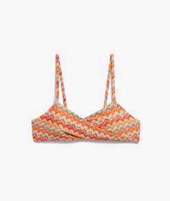 Etam Sports Bra Bikini Top MULTICOLOURED Store