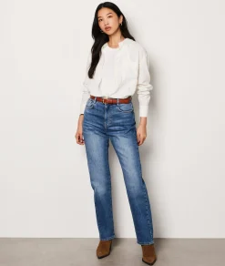 Etam Straight Cut Jeans ROYALBLUE Clearance