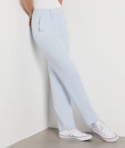 Etam Straight Cut Trousers SKYBLUE New