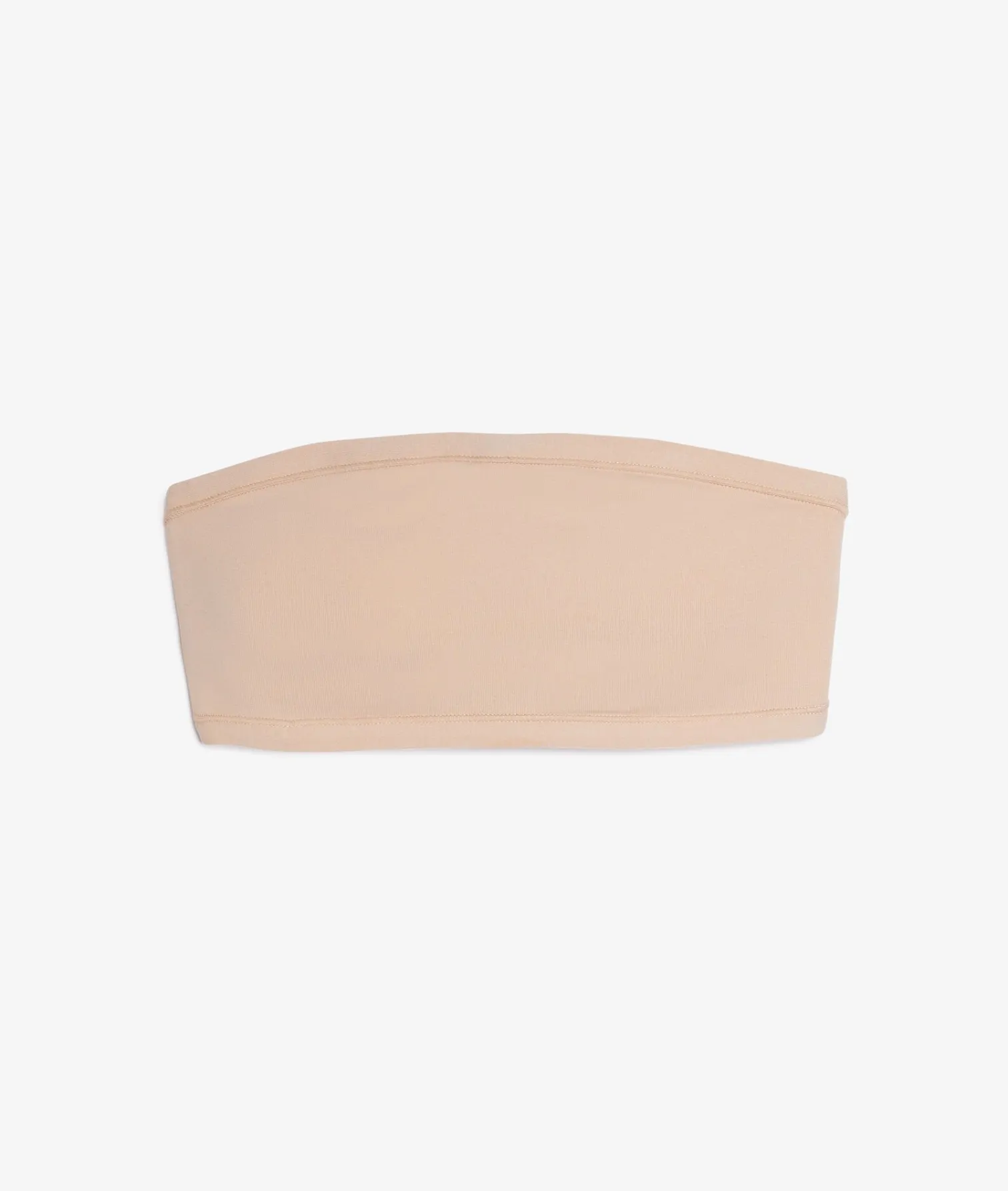 Etam Strapless Wireless Stretchy Organic Cotton Bra LINEN Best Sale