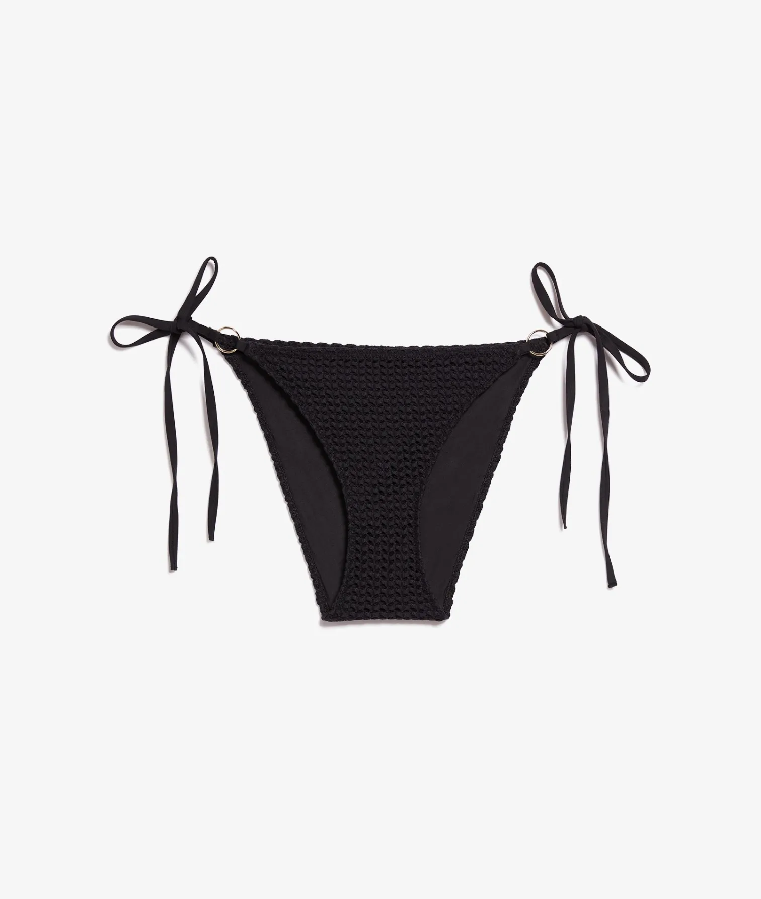 Etam String Bikini Bottoms BLACK Sale