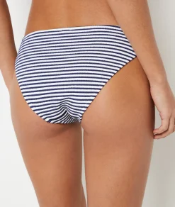 Etam Striped Bikini Bottom Brief MARINE Online