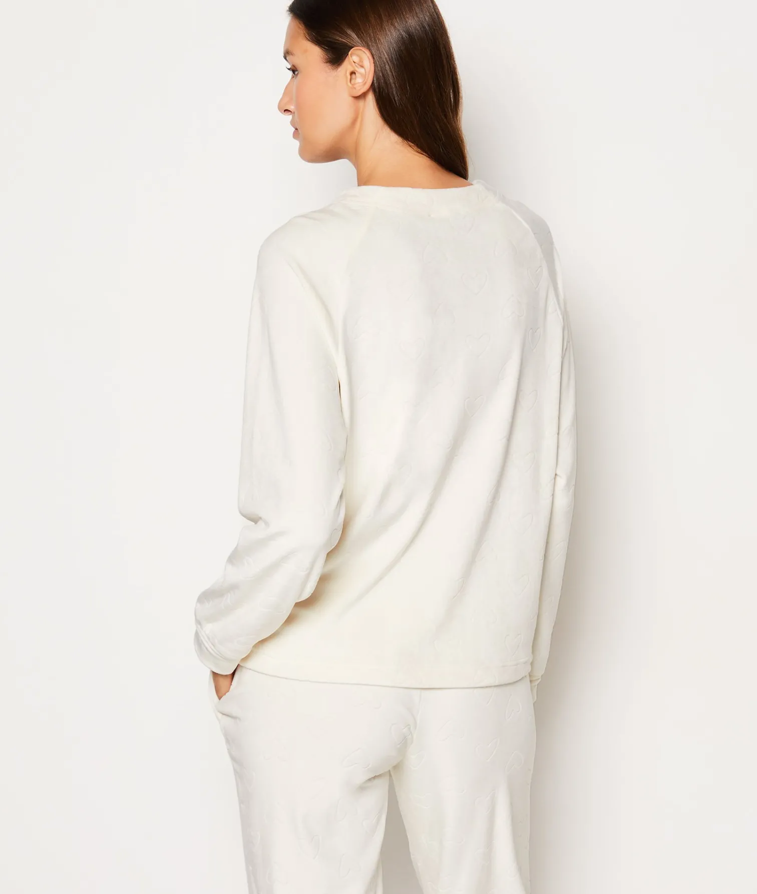 Etam Sweat de pyjama ECRU Discount