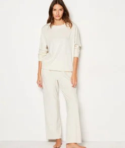 Etam Sweat de pyjama ECRU Discount