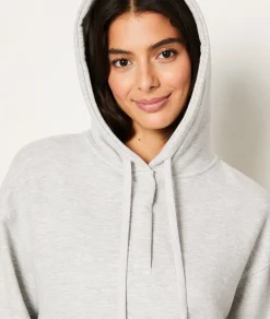 Etam Sweat de pyjama à capuche en coton GRIS Discount