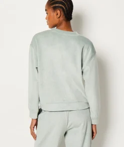 Etam Sweat de pyjama côtelé KAKI Best Sale