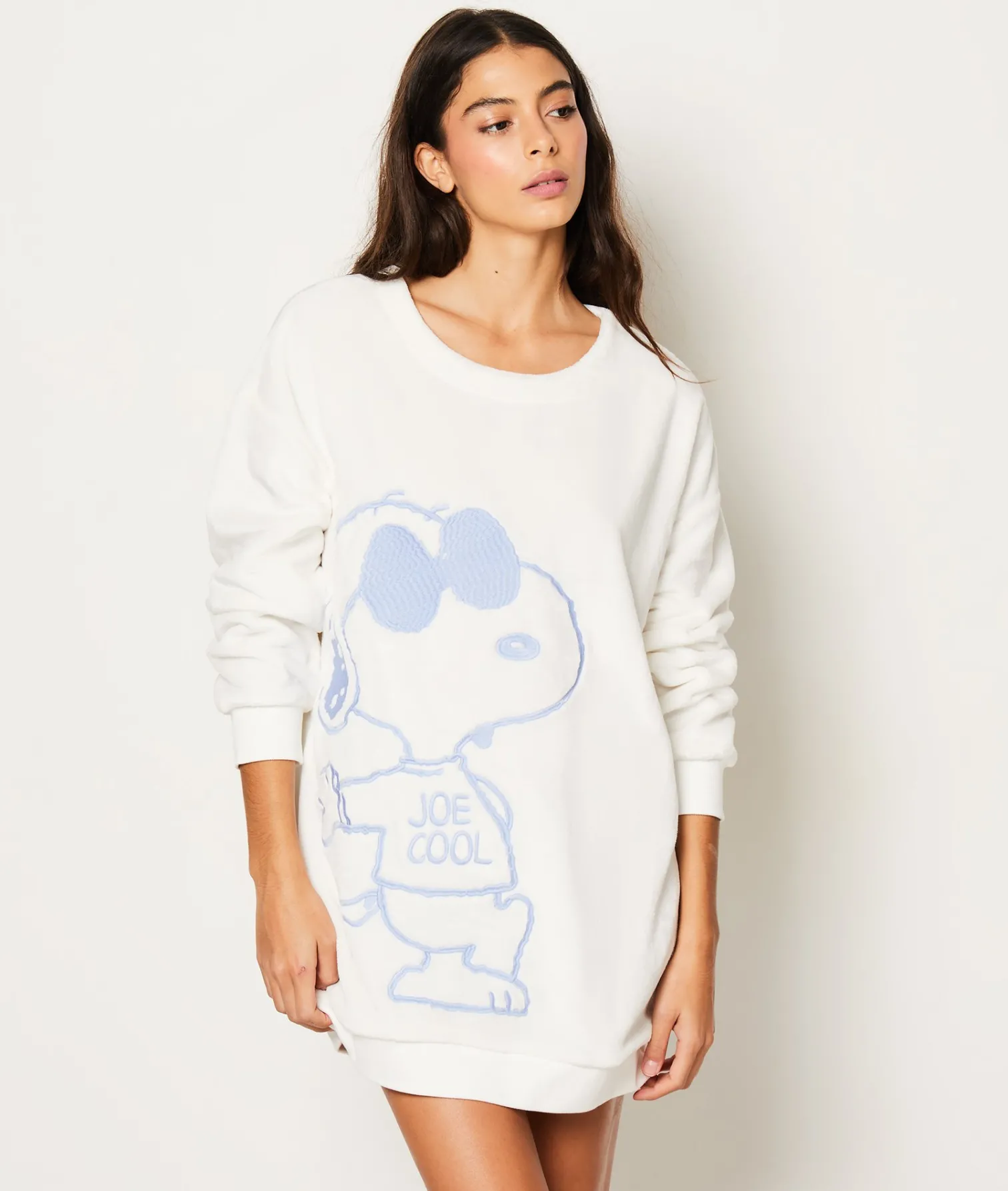 Etam Sweat de pyjama polaire Snoopy Peanuts™ BLANC New