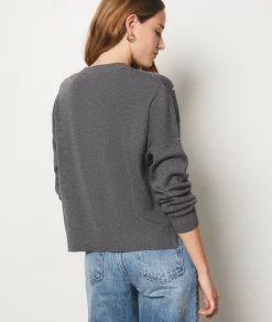 Etam Sweater with Rhinestones GREY Store