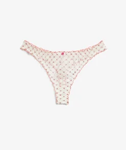 Etam Tanga bloomer en tulle irisé BLUSH Fashion