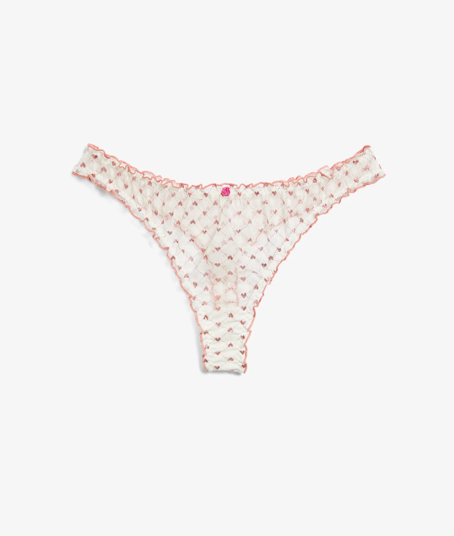 Etam Tanga bloomer en tulle irisé BLUSH Fashion