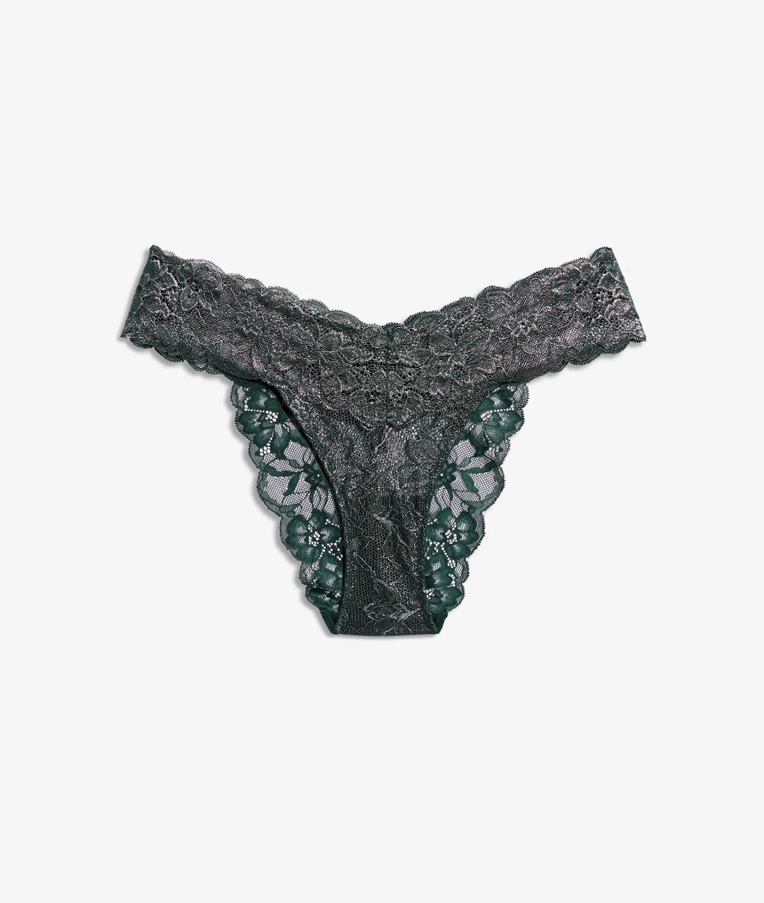 Etam Tanga en dentelle irisé VERTSAPIN Fashion