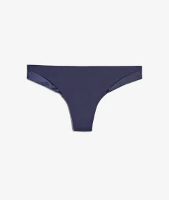 Etam Tanga en microfibre satiné BLEUNUIT Sale