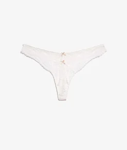 Etam Thong in Lace ECRU New