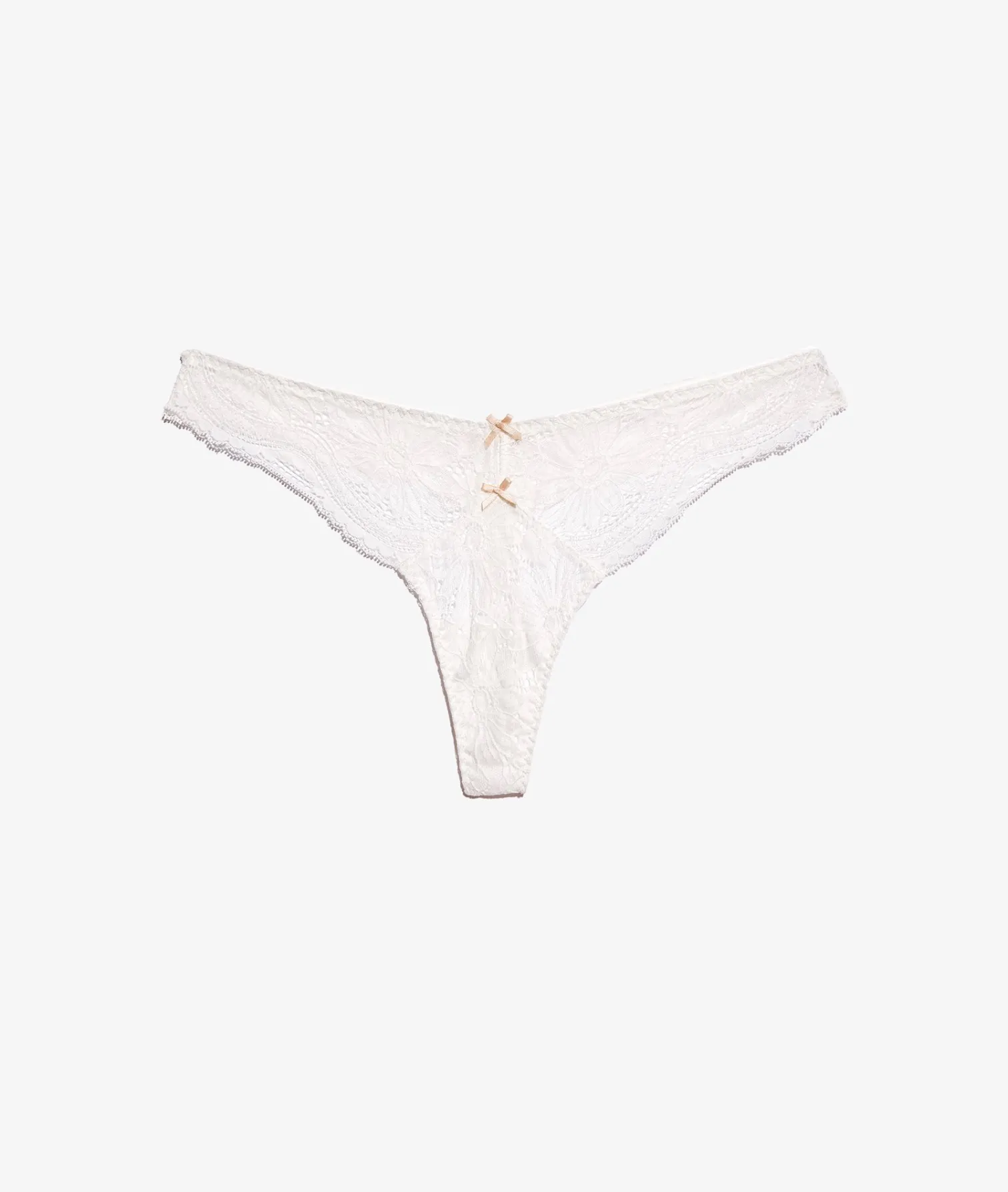 Etam Thong in Lace ECRU New